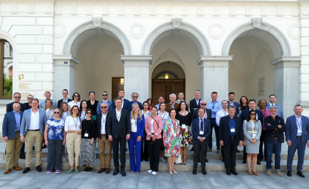 Members of Ten Law in Federal Criminal Court in Bellinzona Switzerland